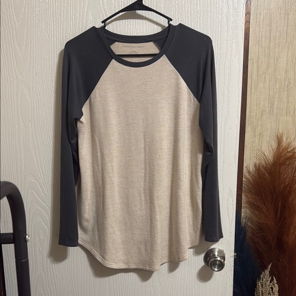 Two-Tone Long Sleeve Top - Picture 1 of 1